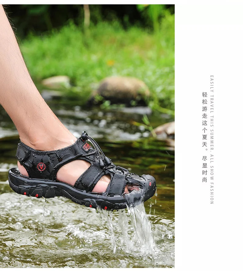 Sandals Summer Breathable Walking Beach Slipp