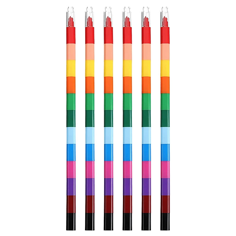 12Color Building Block Crayons Play & Learn Gea