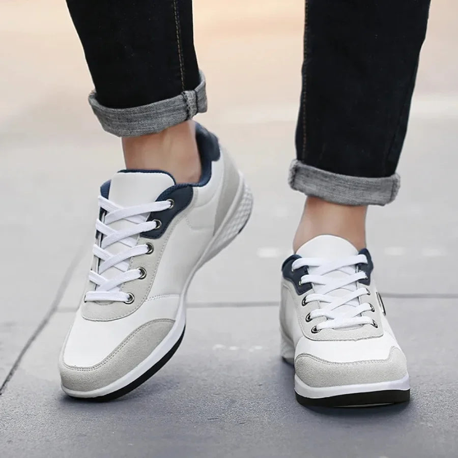 Sneakers Pu Leather Trend Casual Breathable L