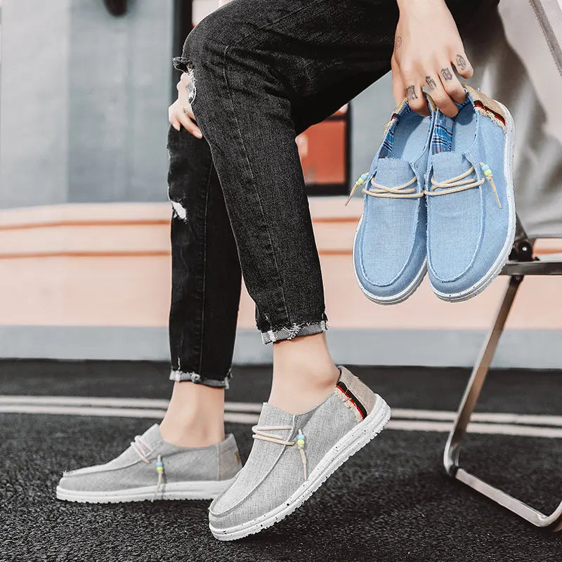 Spring Summer Blue Casual Boat Lightweight Sl