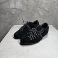 S Low Top Man Suede Leather Platform Sneakers