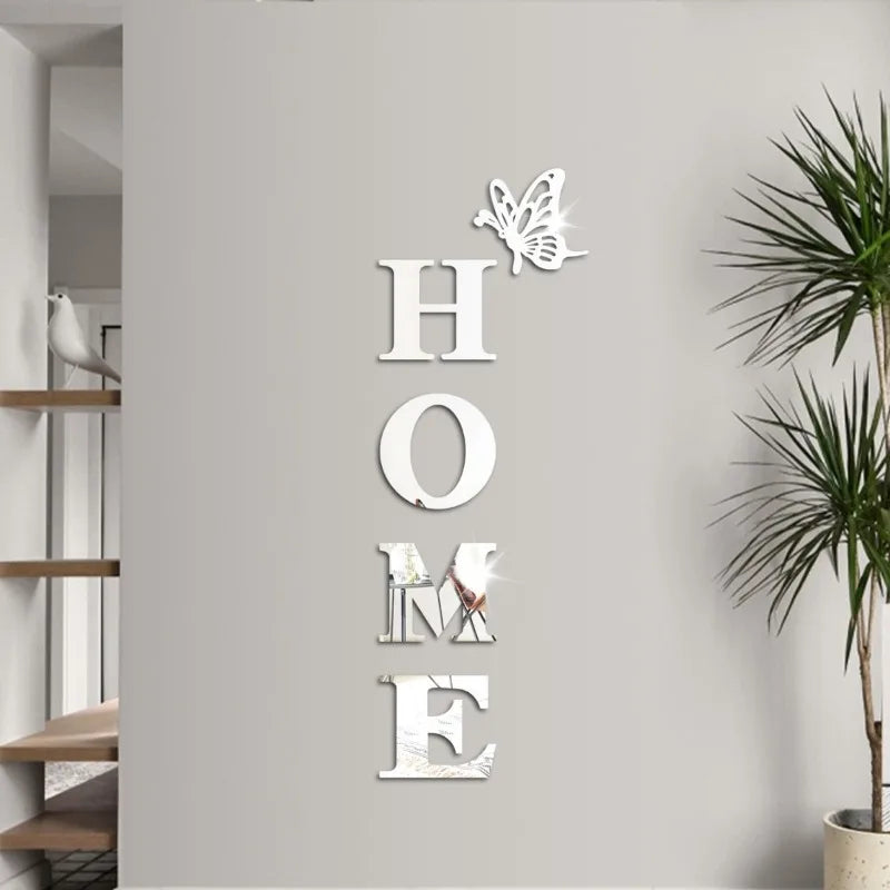 Logo 3D Mirror Wall