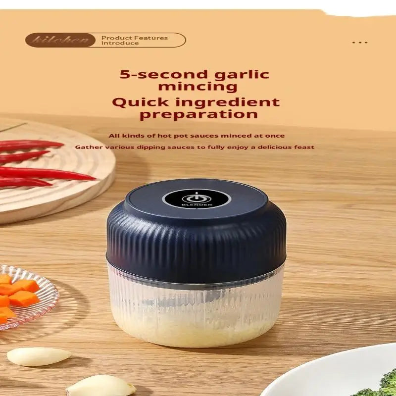 Portable Electric Garlic Masher Home Essentials