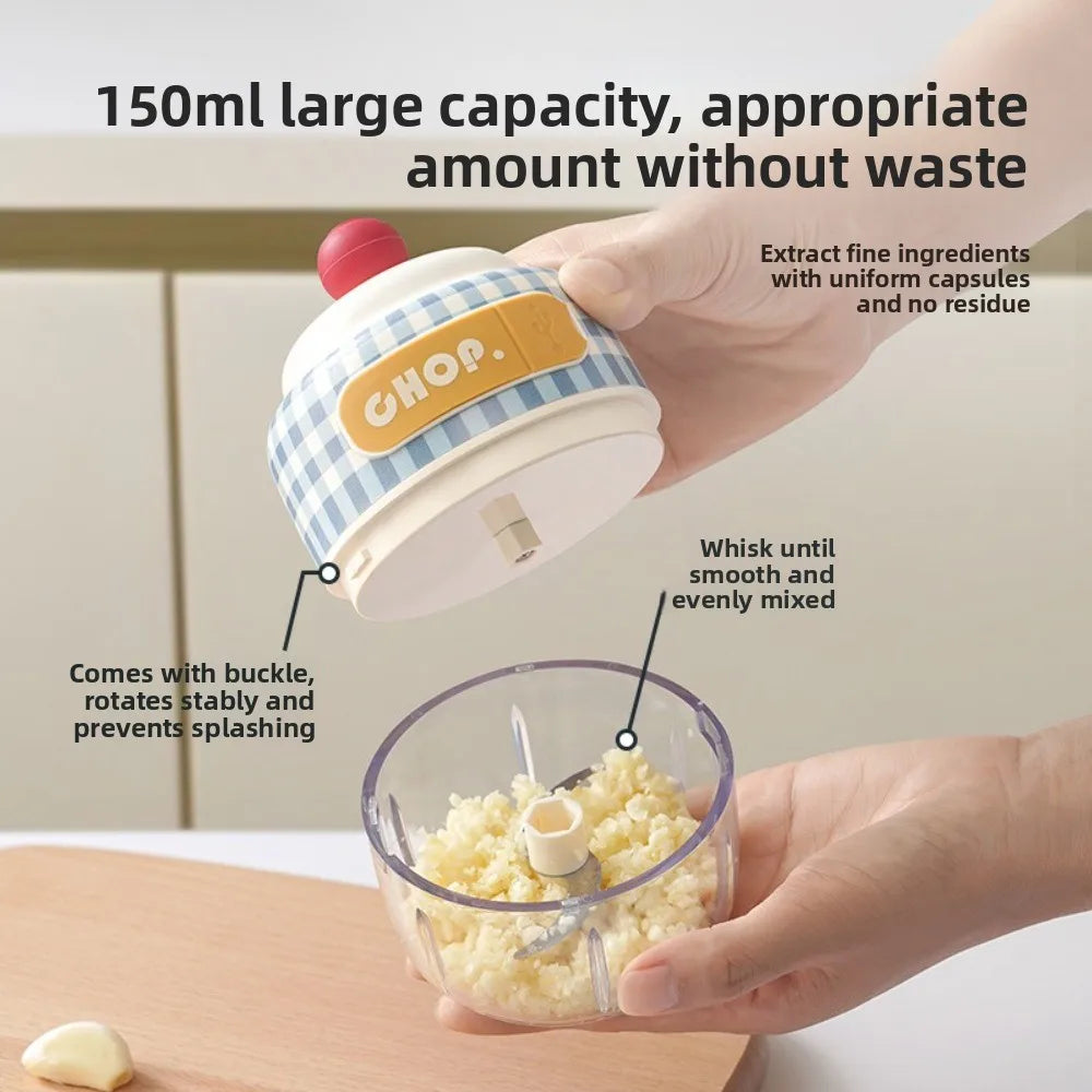 Mini Portable Electric Garlic Home Essentials