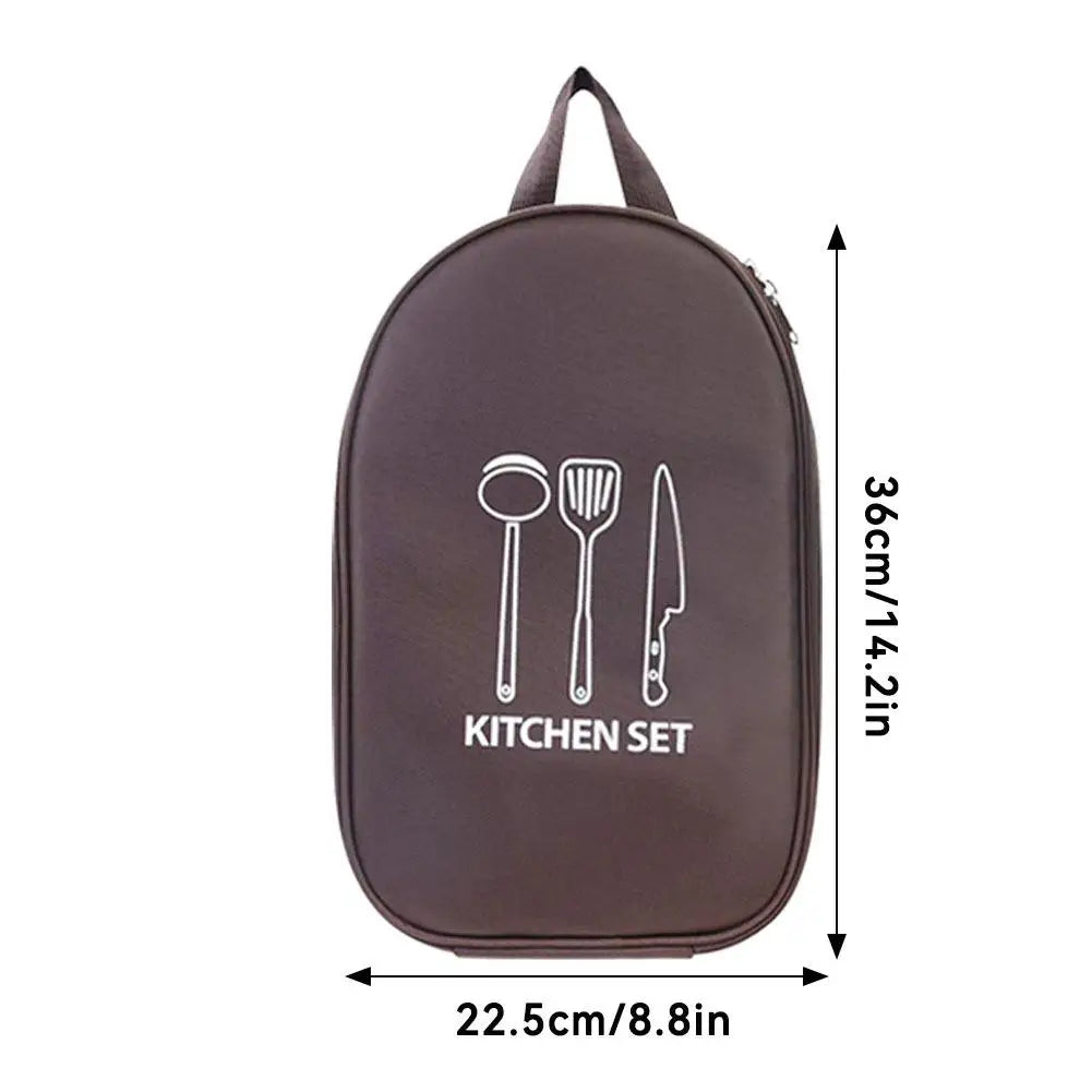 Camping Kitchen Utensil Storage Bag Waterproo