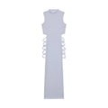 Criss Cross Cut Dress