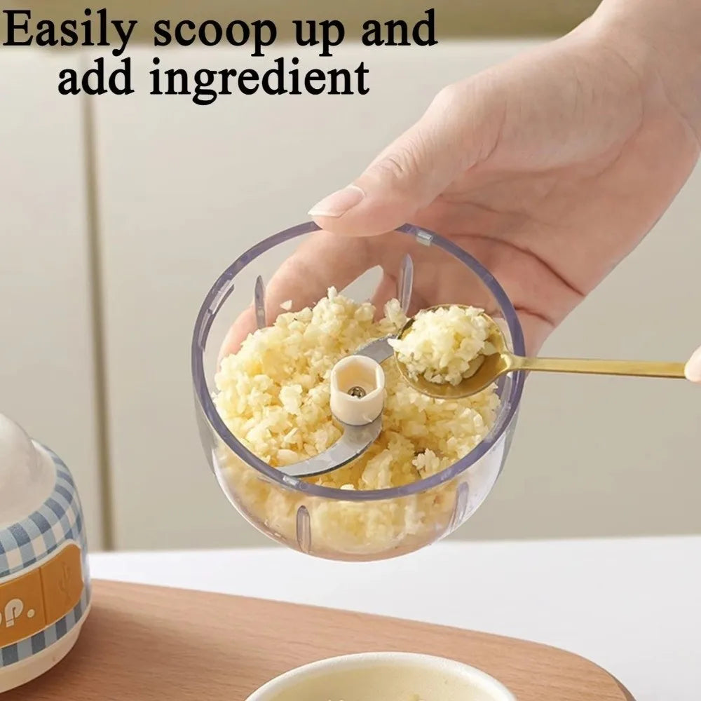 Mini Portable Electric Garlic Home Essentials