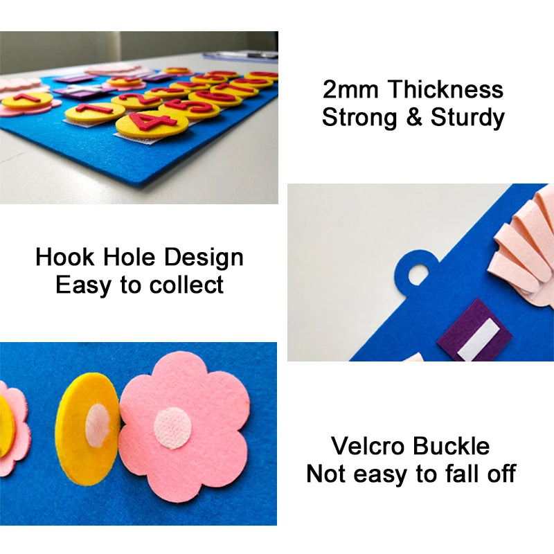 Felt Finger Numbers Learning Set