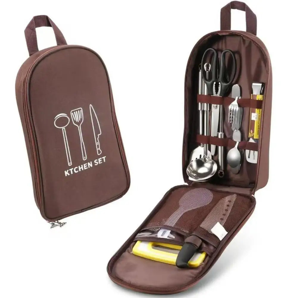 Camping Kitchen Utensil Storage Bag Waterproo