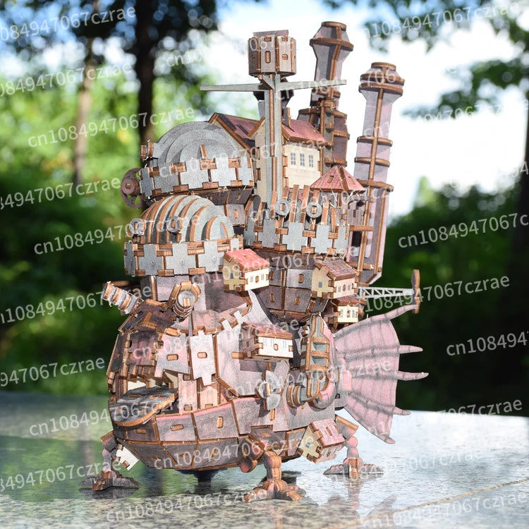 Wooden assembly model animation Play & Learn Ge