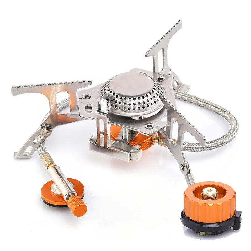 Camping Gas Stove Folding Outdoor Backpacking