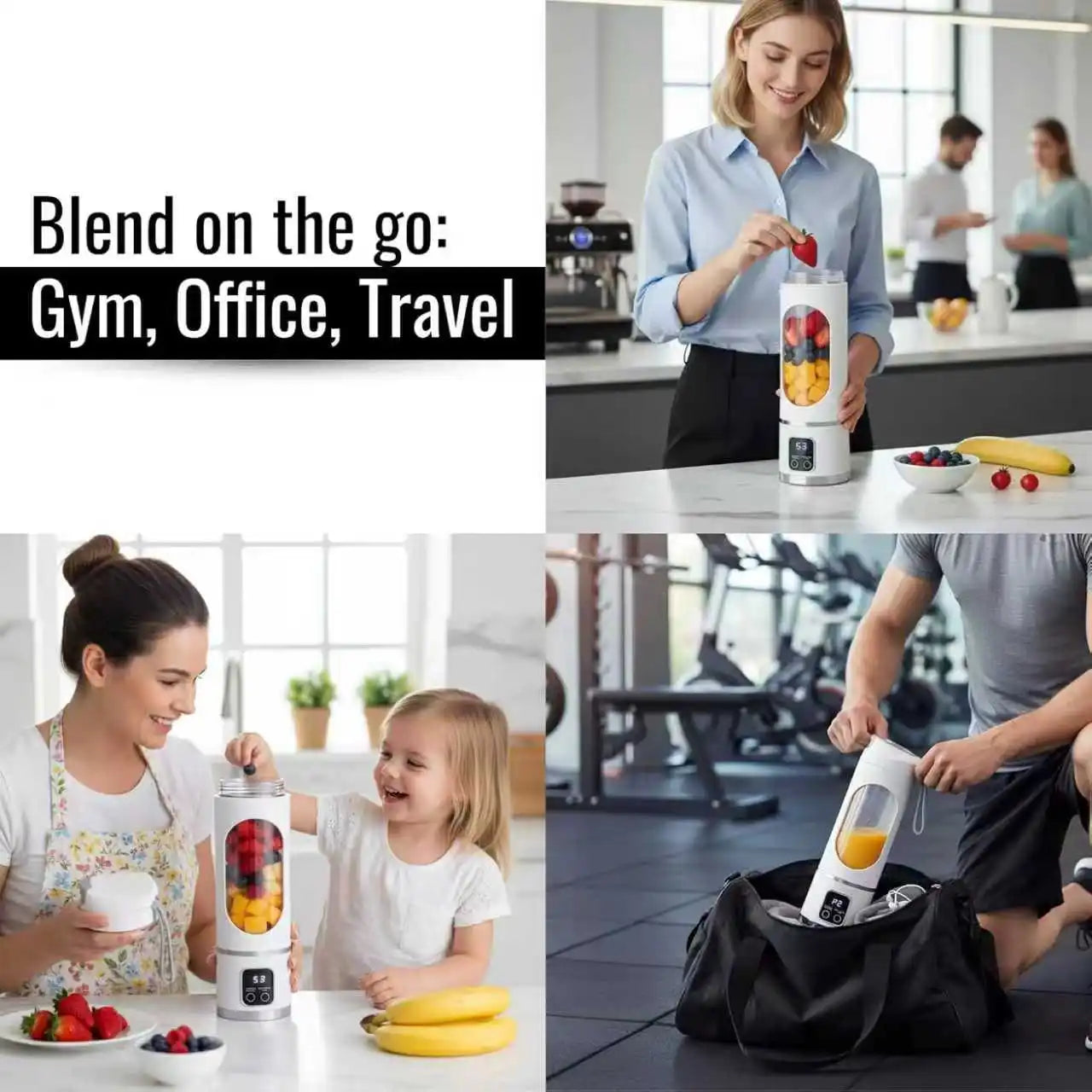 Juicer Handheld Blender Usb Charging Juice Sm