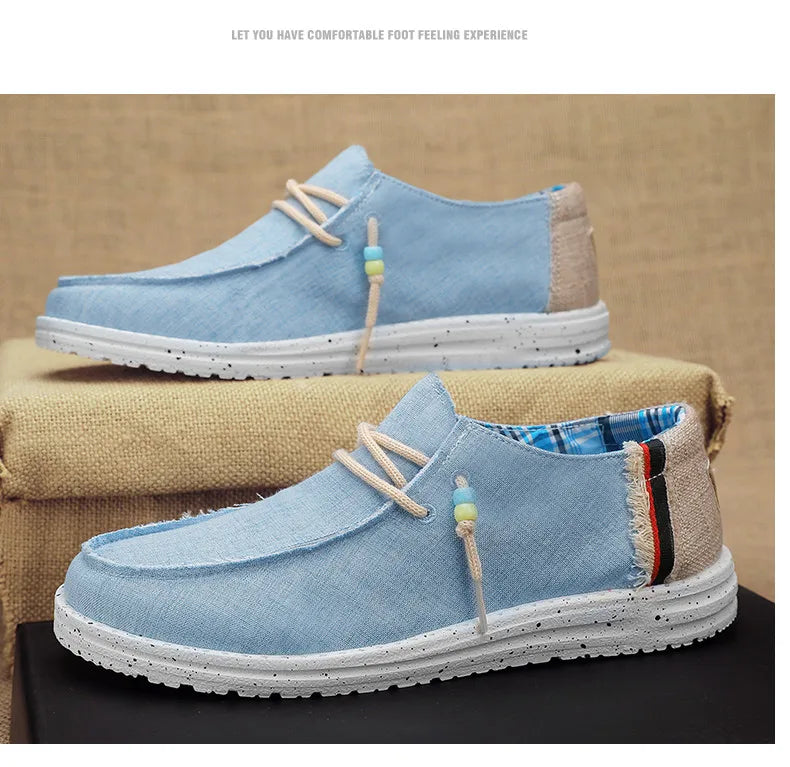Spring Summer Blue Casual Boat Lightweight Sl