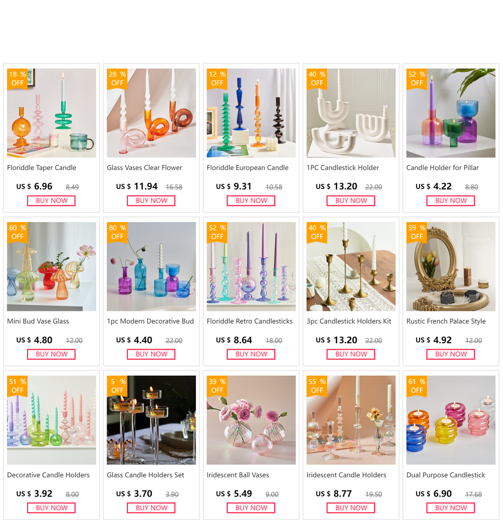 Iridescent Ball Vases ation
