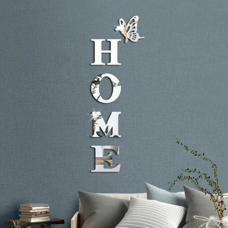 Logo 3D Mirror Wall