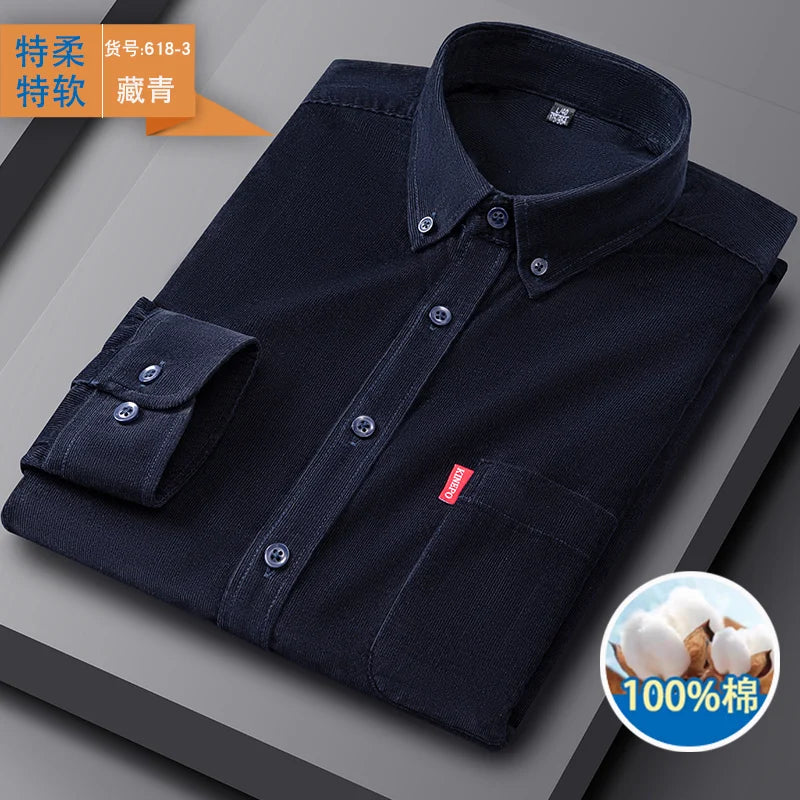 longsleeved corduroy Shirt