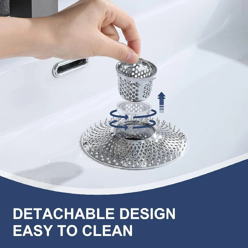 Detachable Drain Hair Catcher Home Essentials