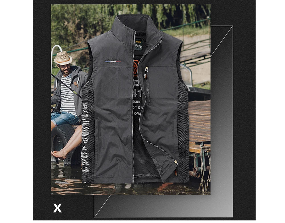 Work Mesh Vest Outerwear
