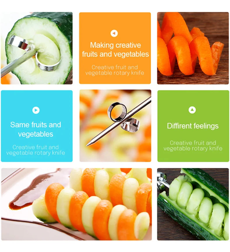 Vegetables Spiral Knife Potato Automotive Pro
