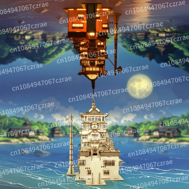 Wooden assembly model animation Play & Learn Ge