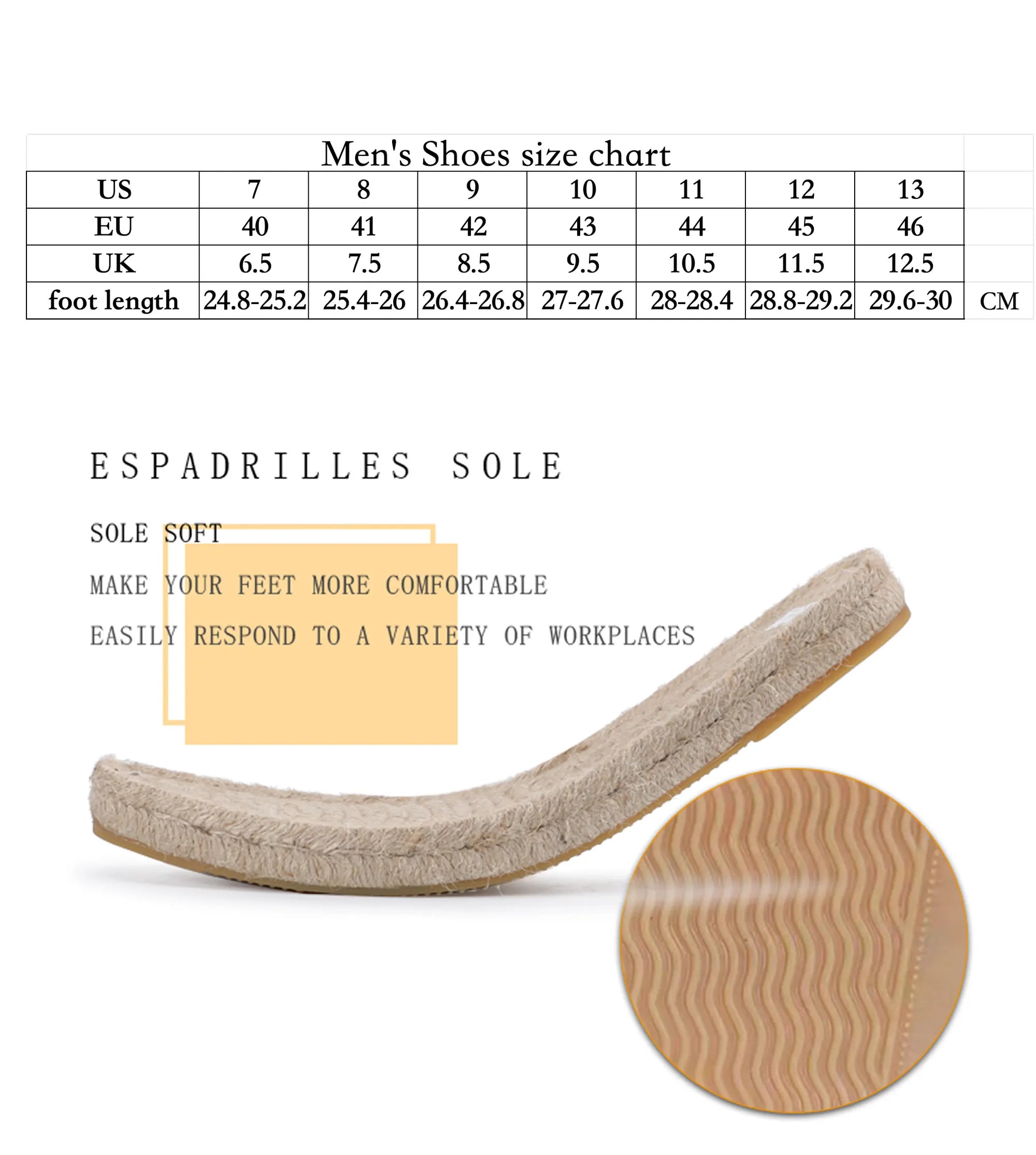 Classic Spring Autumn Hemp Canvas Espadrilles