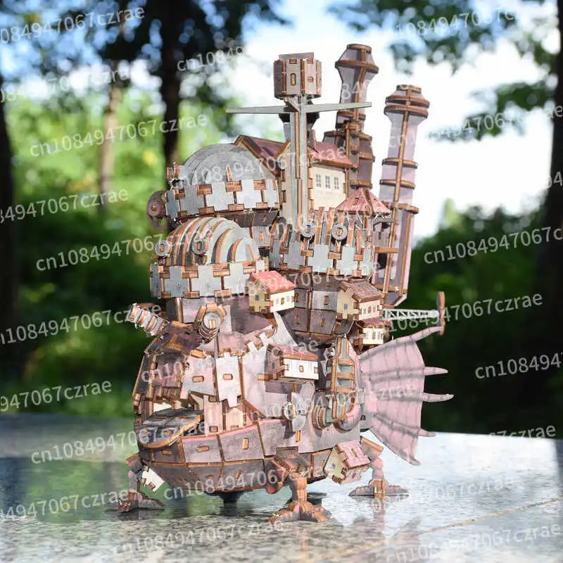 Wooden assembly model animation Play & Learn Ge
