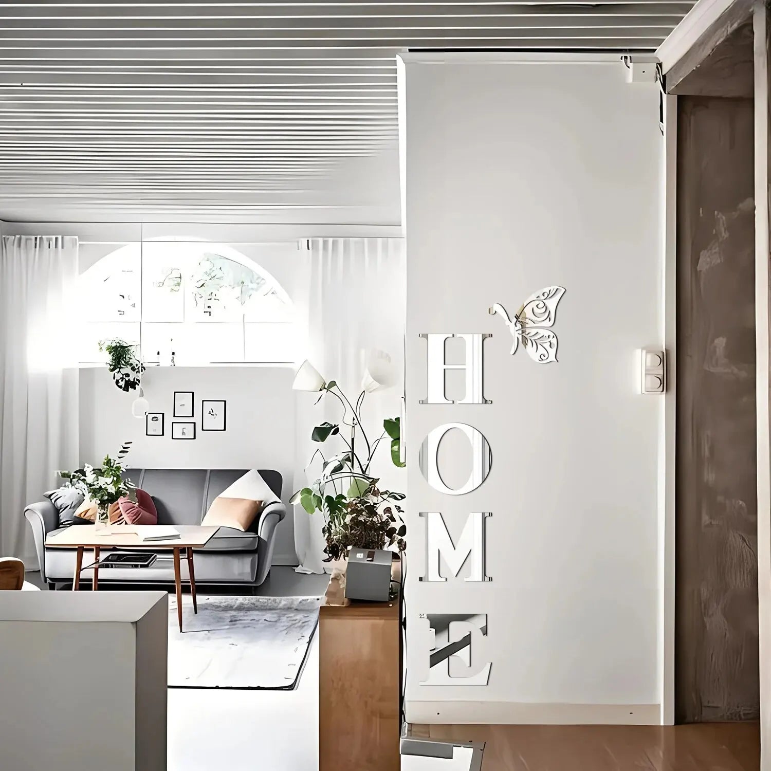 Logo 3D Mirror Wall