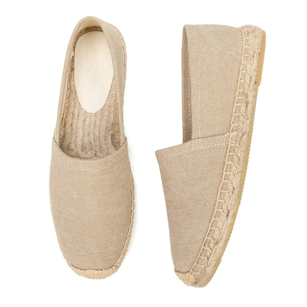 Classic Spring Autumn Hemp Canvas Espadrilles