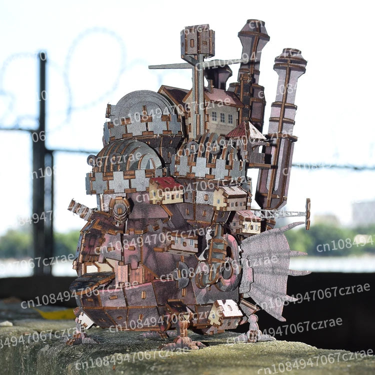 Wooden assembly model animation Play & Learn Ge