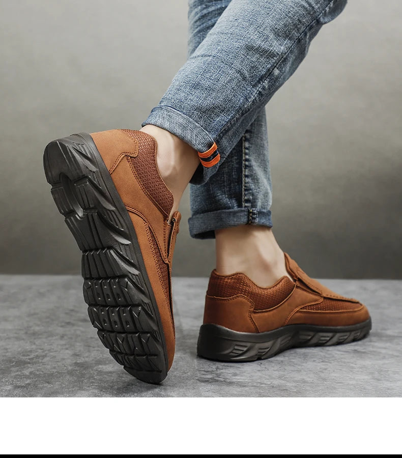Sneakers Light Loafers Slip On Casual Comfort