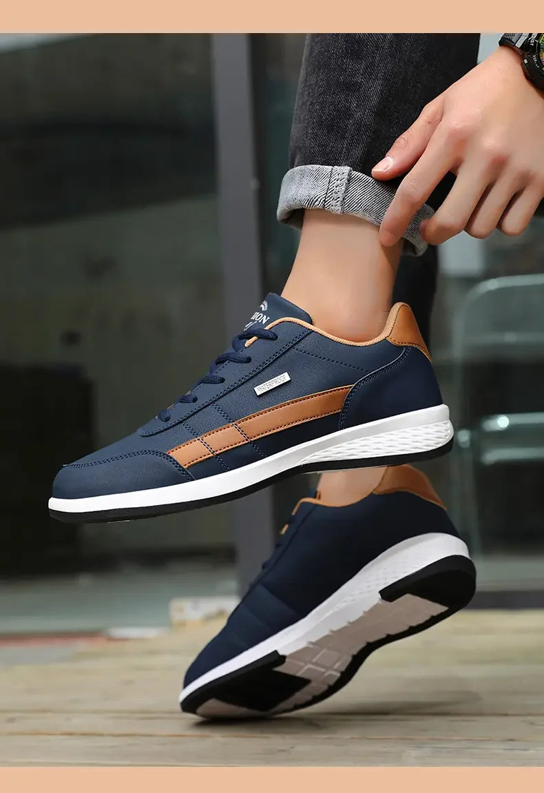 Brown Big 48 Sneakers Trend Casual Breathable