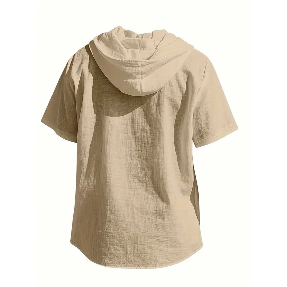 Hooded Short Shirt