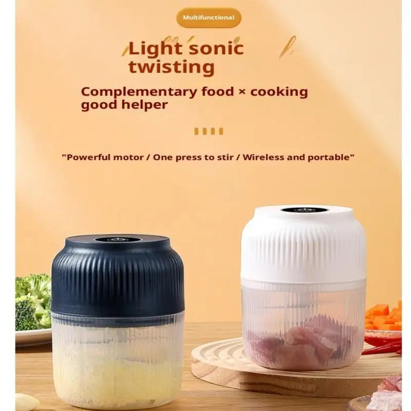 Portable Electric Garlic Masher Home Essentials