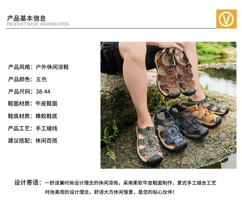 Sandals Summer Breathable Walking Beach Slipp