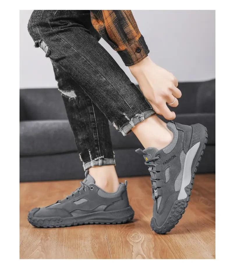 Sneakers High Quality Thick Soled Work Strap