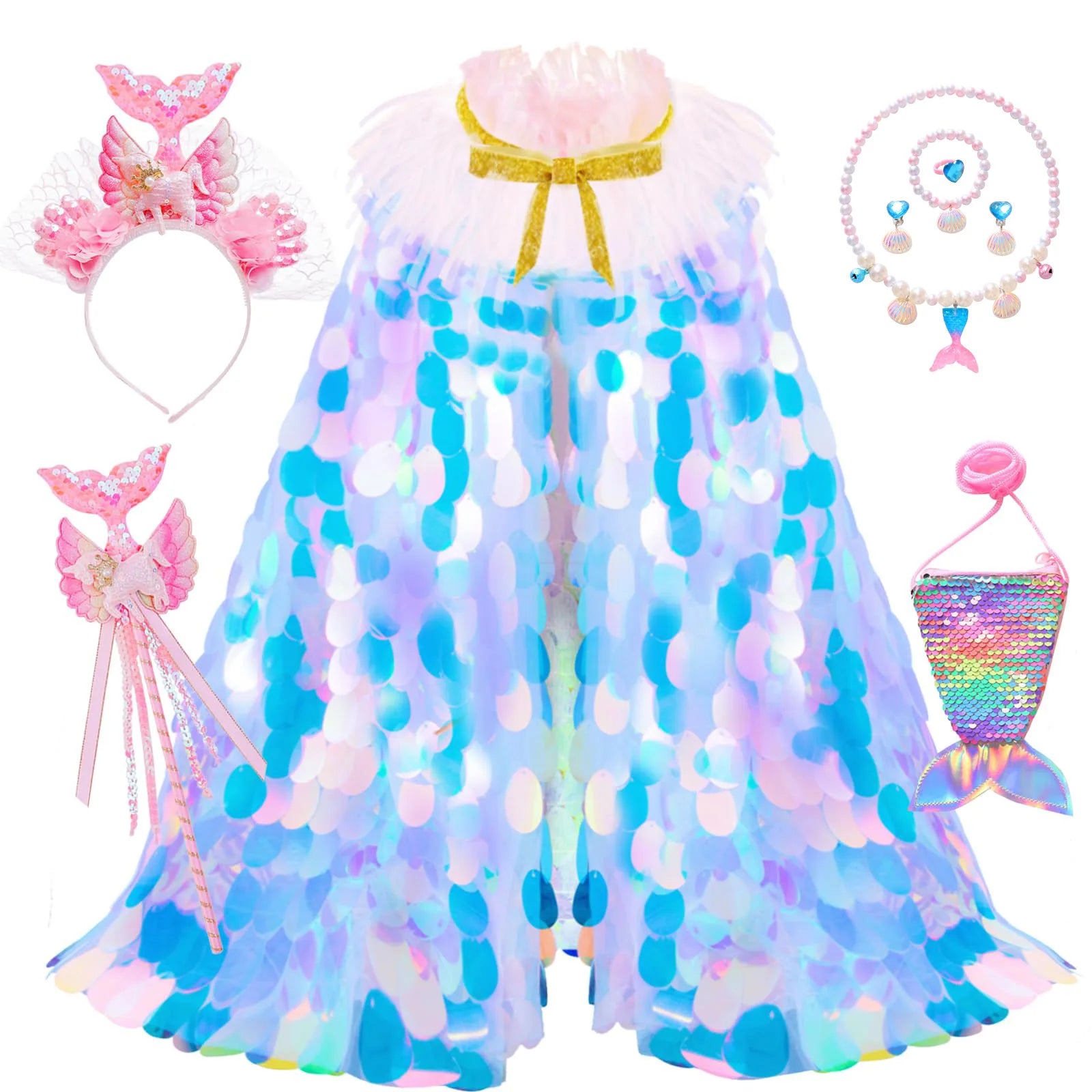 Mermaid Princess Role Dress