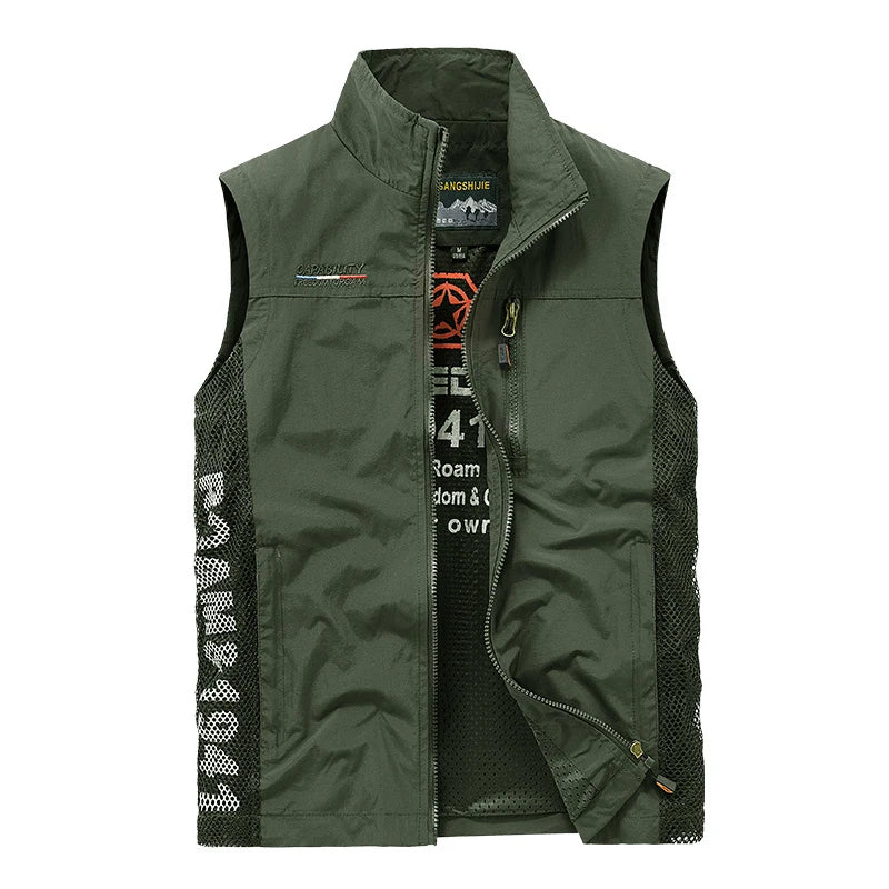 Work Mesh Vest Outerwear