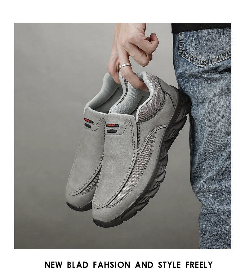 Sneakers Light Loafers Slip On Casual Comfort