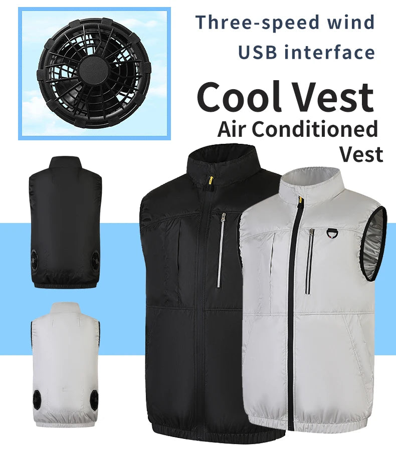 Air Conditioning USB Vest