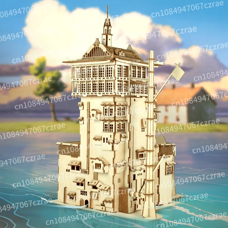Wooden assembly model animation Play & Learn Ge