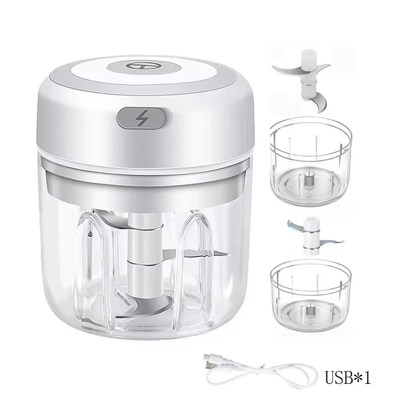 Mini Electric Garlic Chopper 2 Choice Selection