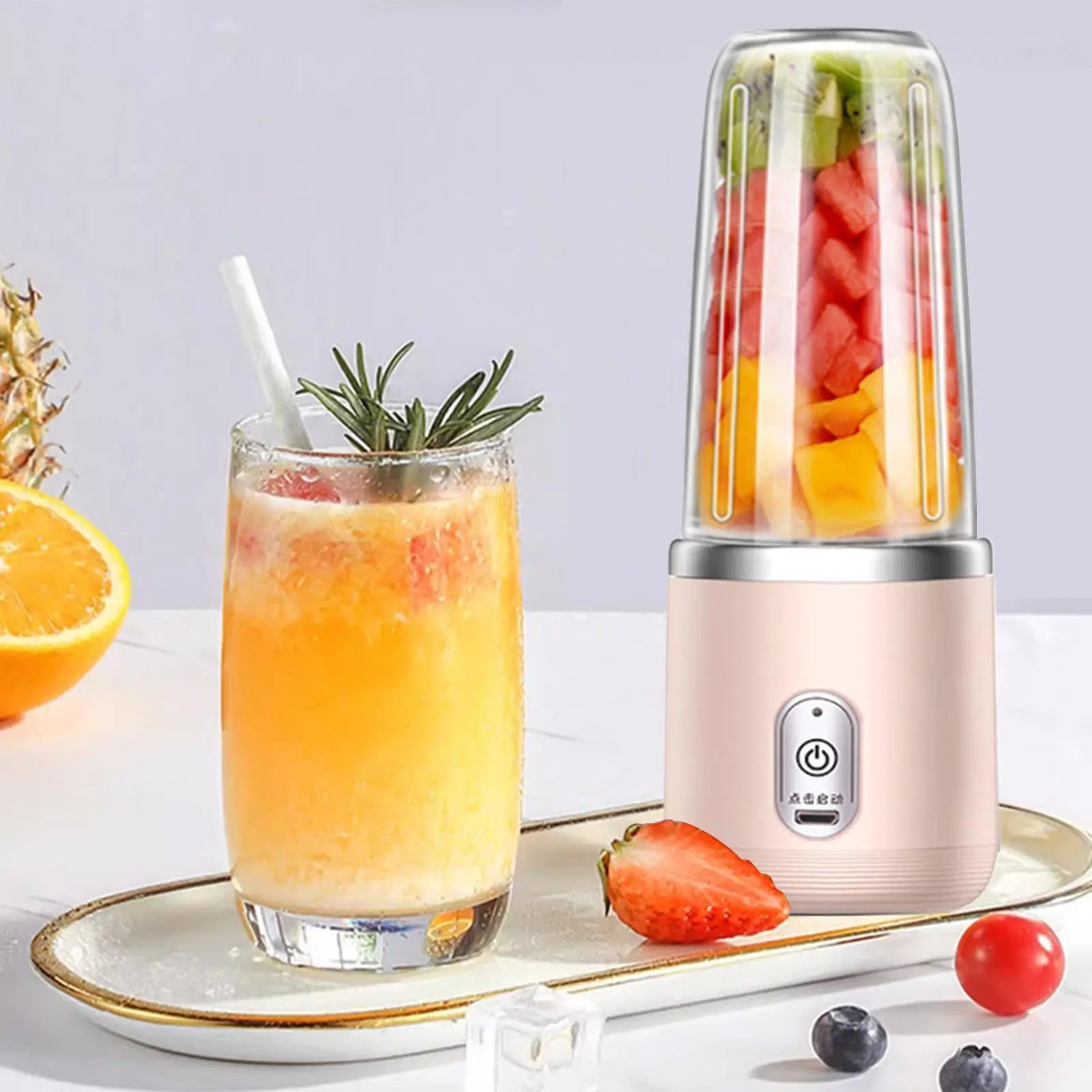 Juice Blender Usb Rechargeable Juicer Cup Per
