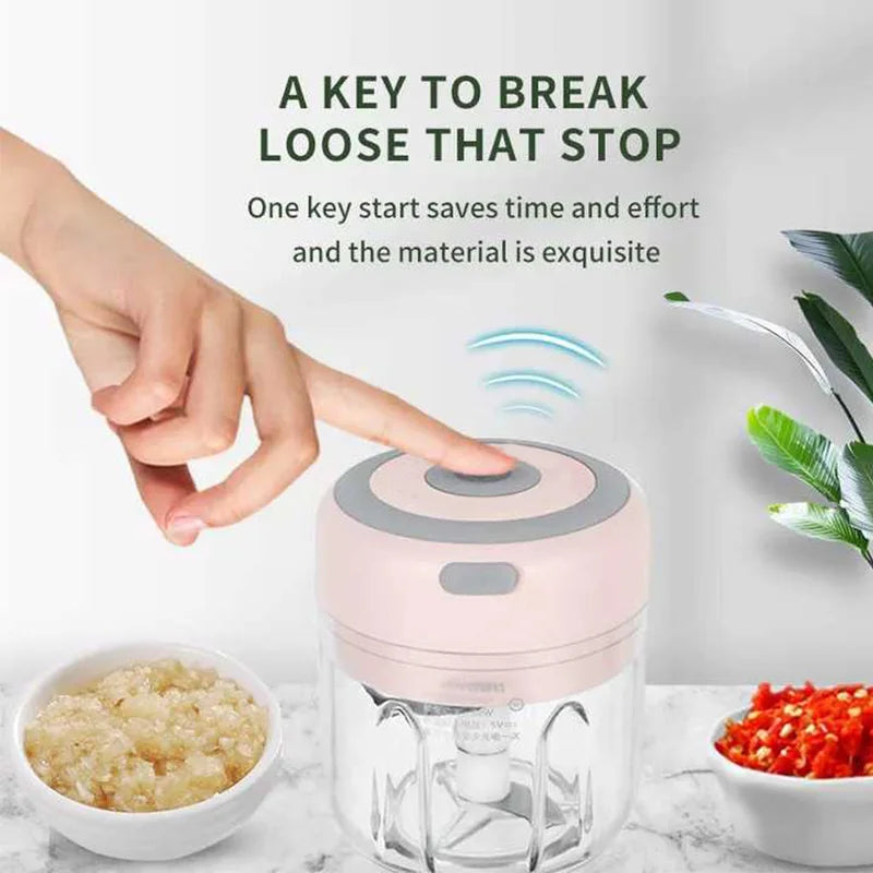 Electric Kitchen Food Chopper Home Essentials