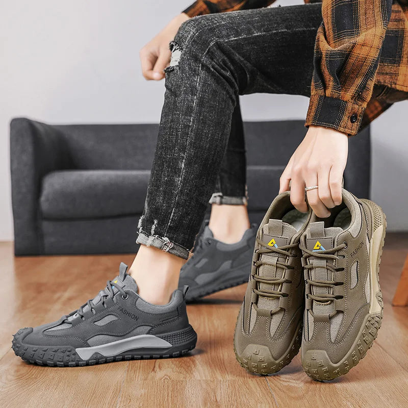 Sneakers High Quality Thick Soled Work Strap