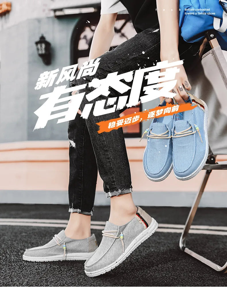 Spring Summer Blue Casual Boat Lightweight Sl