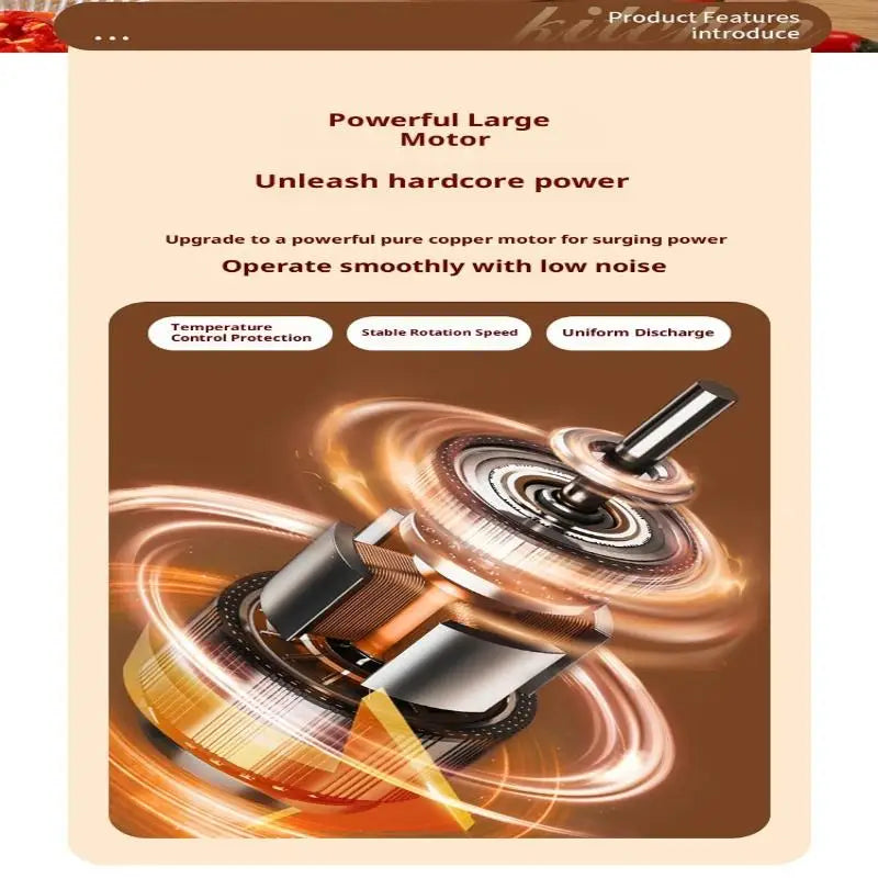 Portable Electric Garlic Masher Home Essentials