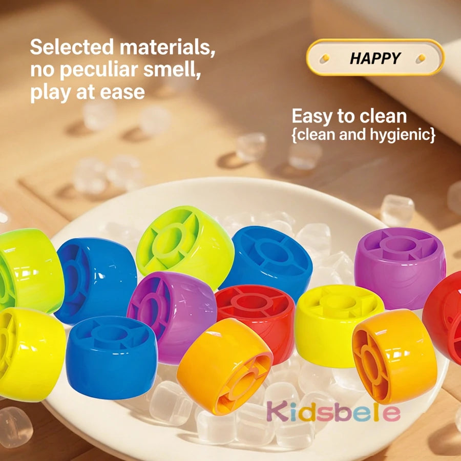 Montessori Color Stacking Game Play & Learn Gea
