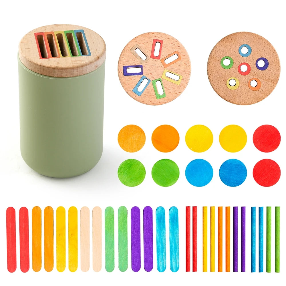 Silicone Color Sorting Sensory Essential