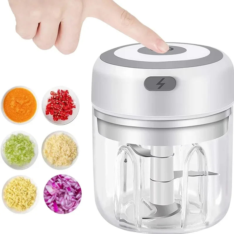 Mini Electric Garlic Chopper 2 Choice Selection