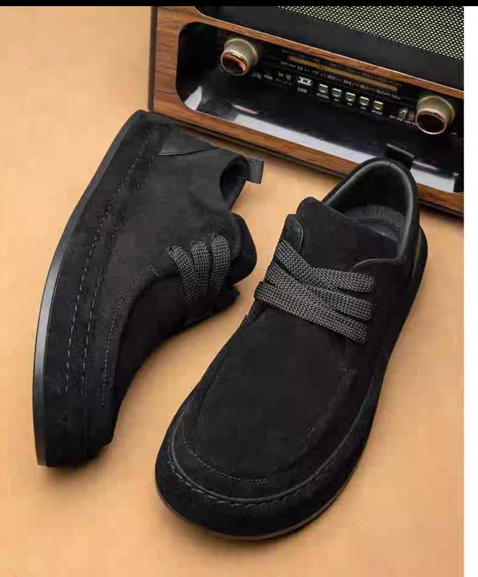 Are Fashionable Brown Casual Made Durable Sue